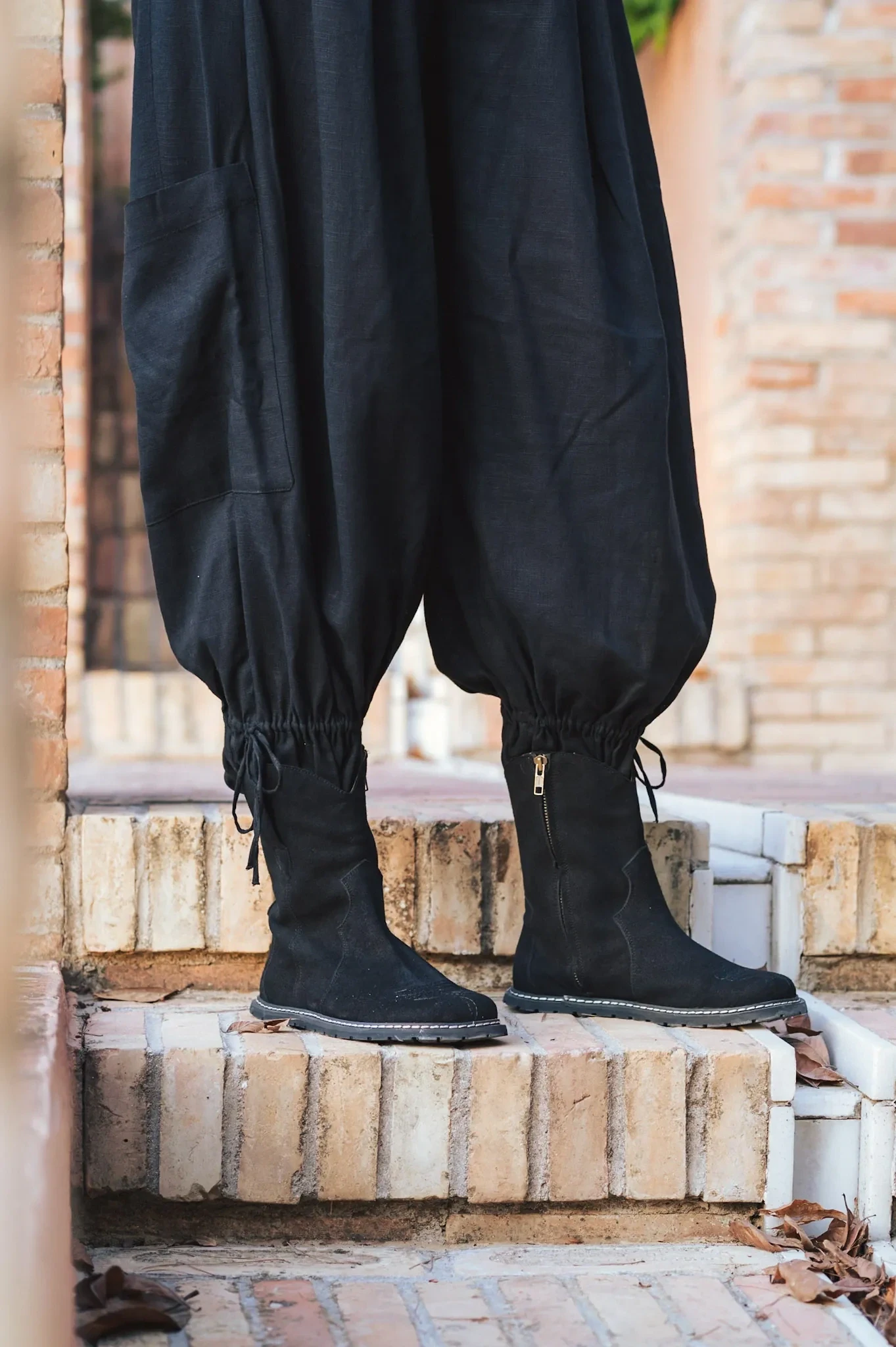 Босоногие сапоги Sambas the bambas Jaleo — чёрные, фото 10