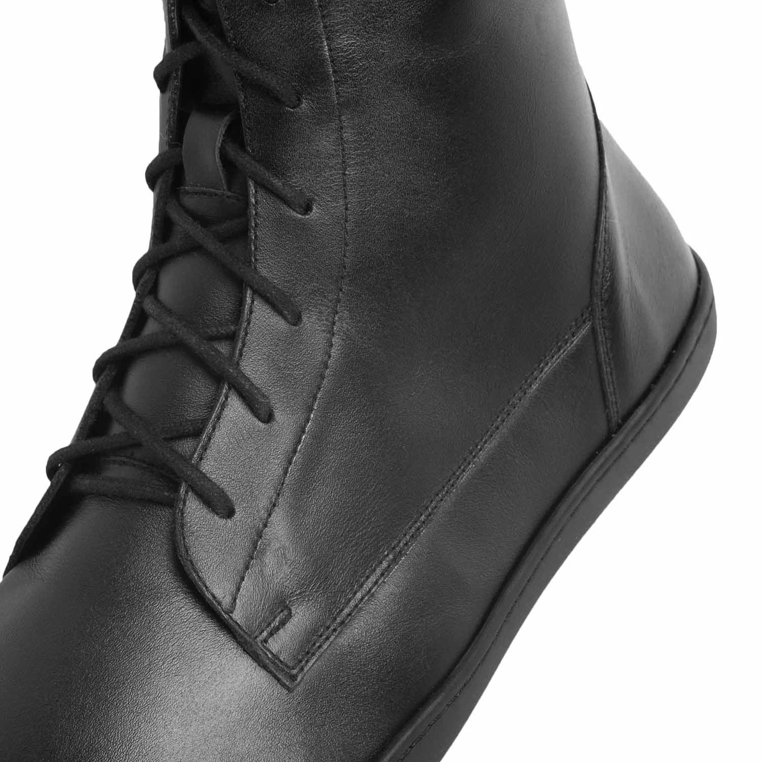 Босоногие ботинки Shapen COZY Smooth — гладкий чёрный, фото 10