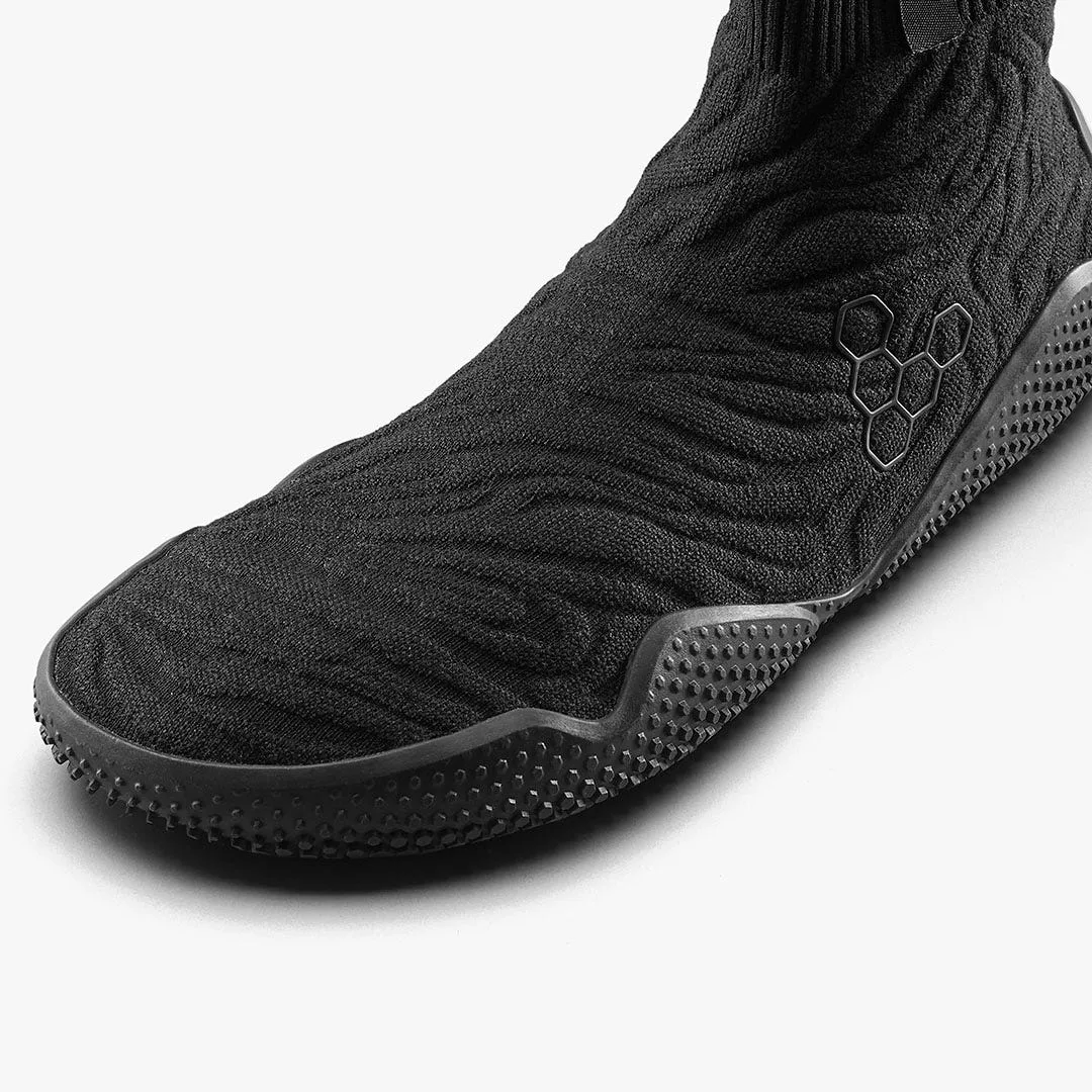 Ботинки Vivobarefoot Motus Studio Sock Boot — женская модель, чёрный, фото 6