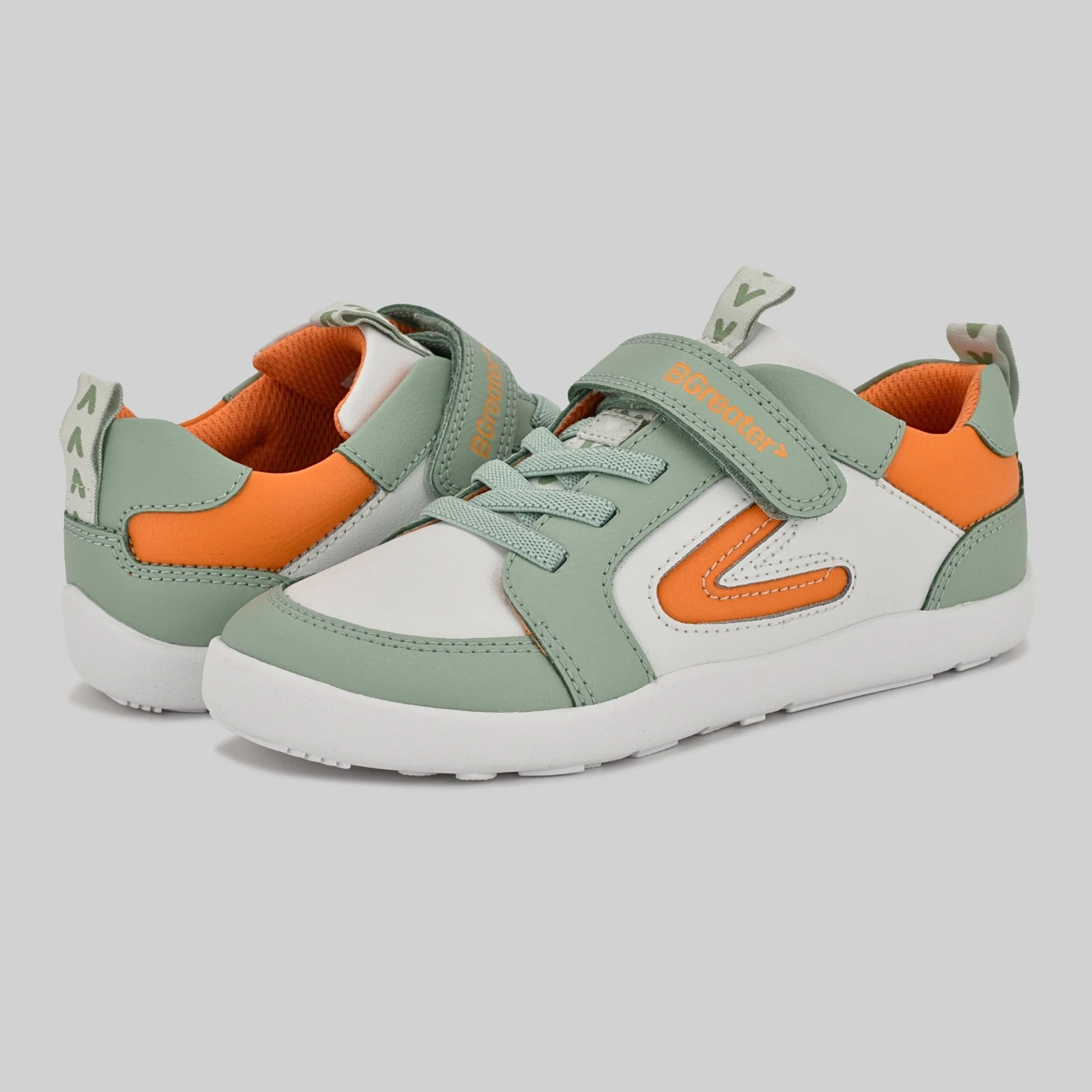 Кроссовки BGreater All Leather Lev — оливковый, фото 12