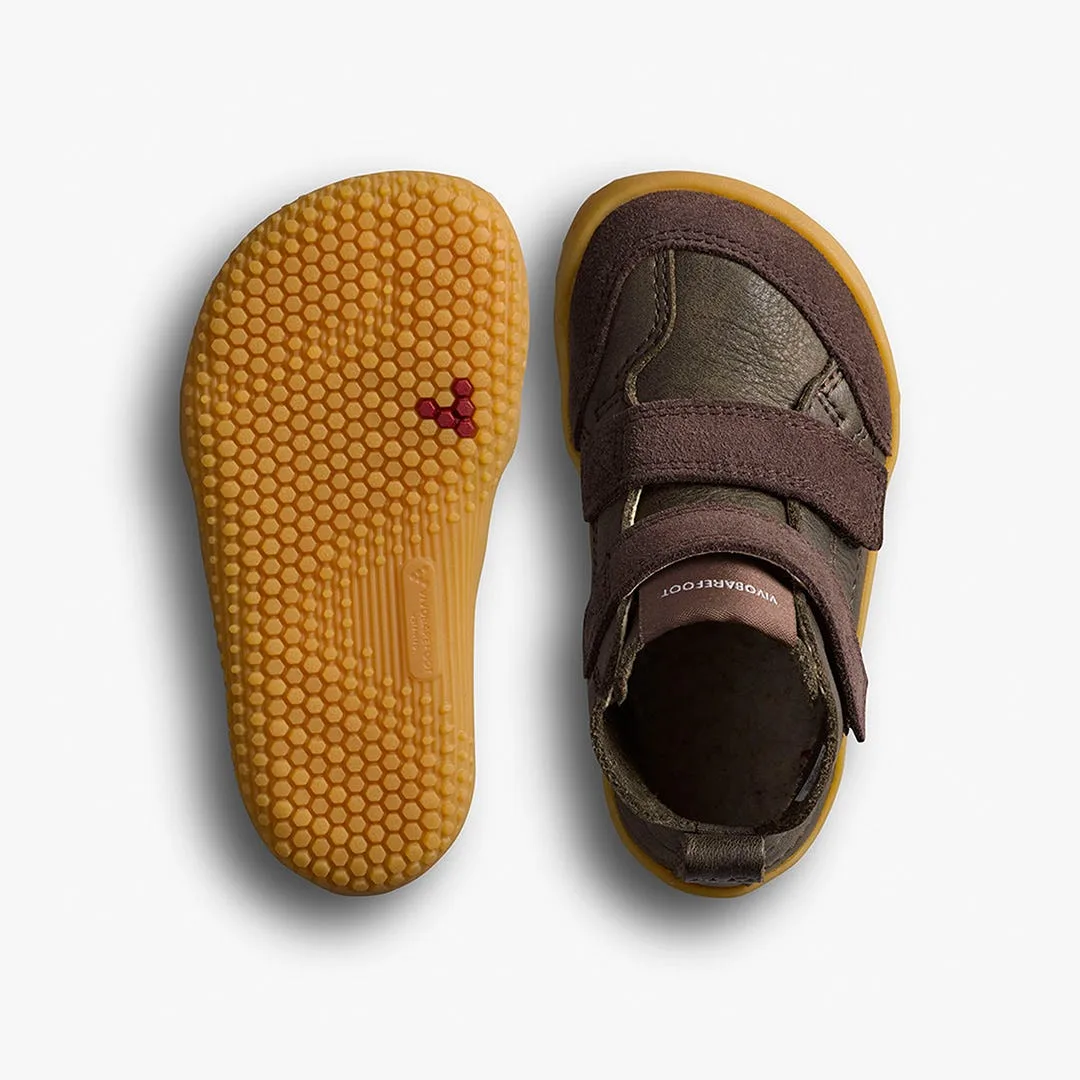 Ботинки Vivobarefoot Gobi Boot — для малышей, коричневый, фото 2