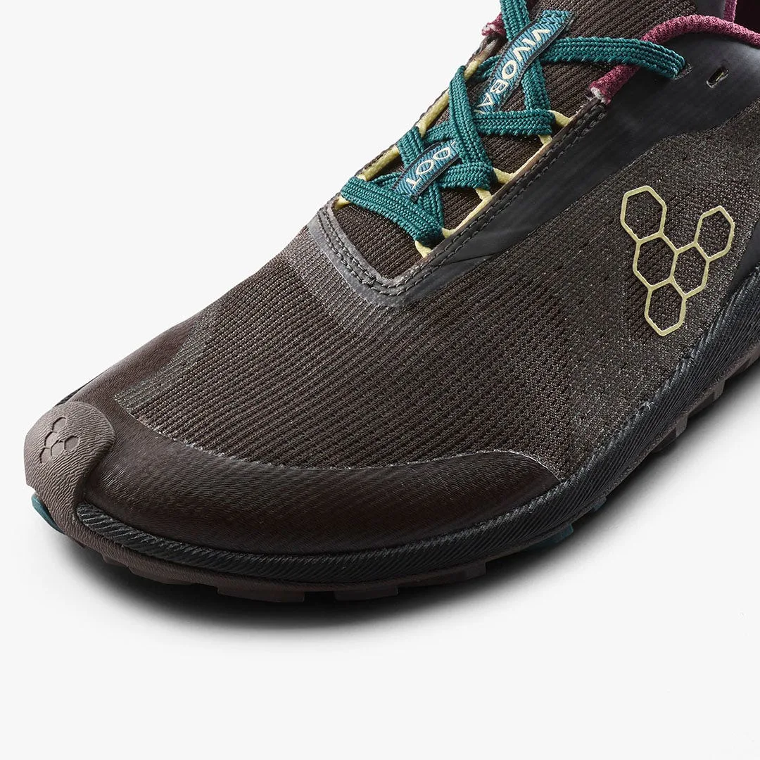 Кроссовки Vivobarefoot Primus Trail Flow — женская модель, шоколадный, фото 5