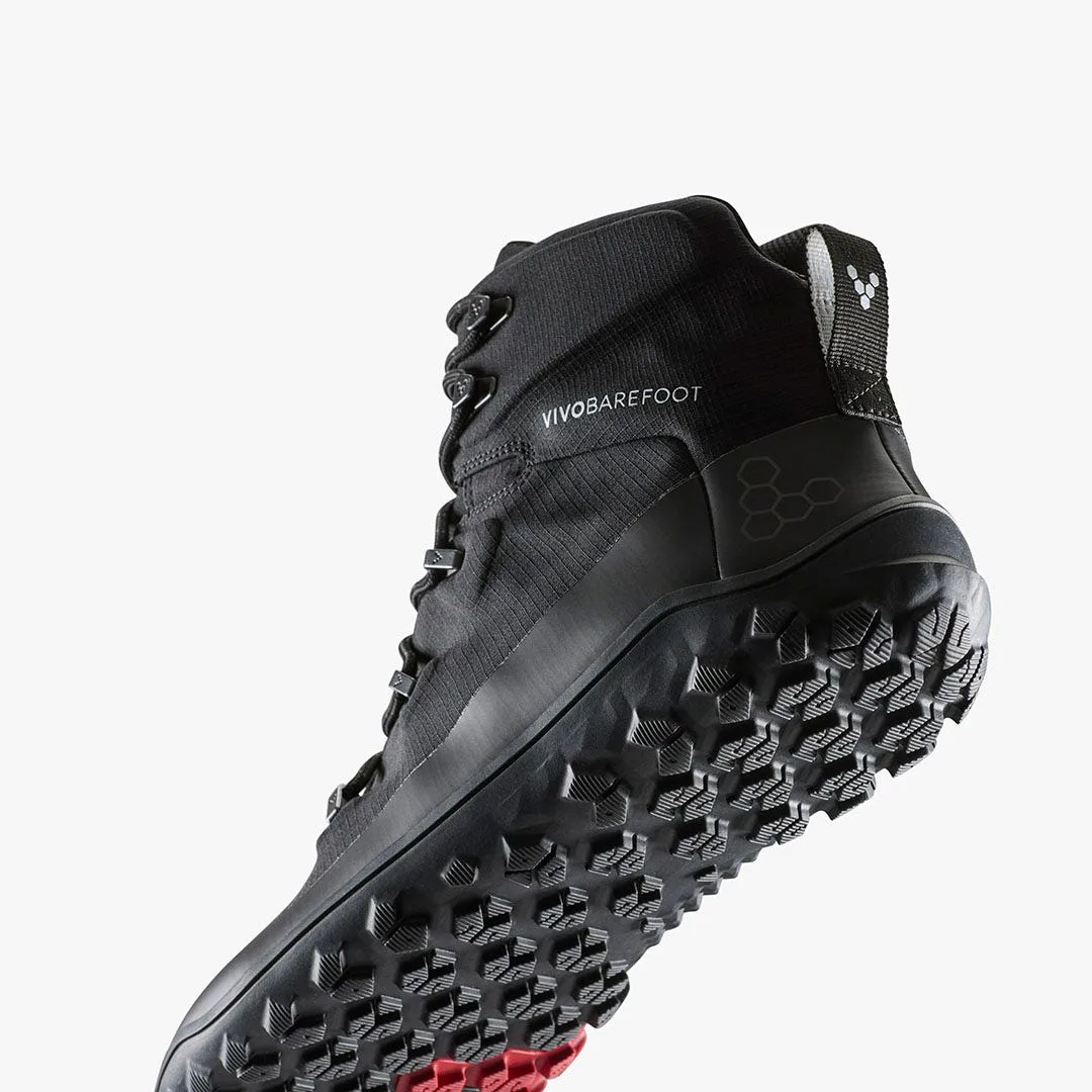 Ботинки Vivobarefoot Tracker Textile AT II — женская модель, чёрный, фото 7