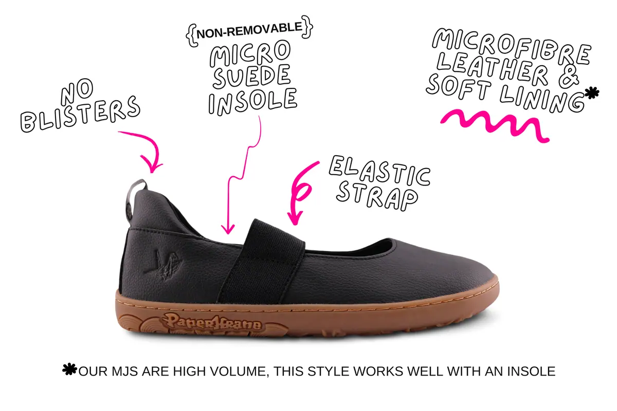 Босоногие туфли Paperkrane LICORICE, фото 2