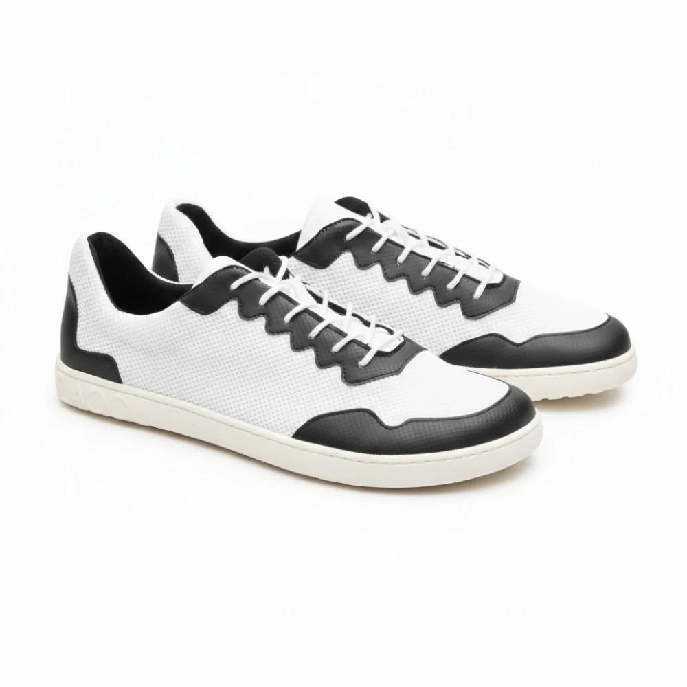 Кроссовки для женщин и мужчин ZAQQ DUPLEQ Black White Vegan — фото 1 из 16