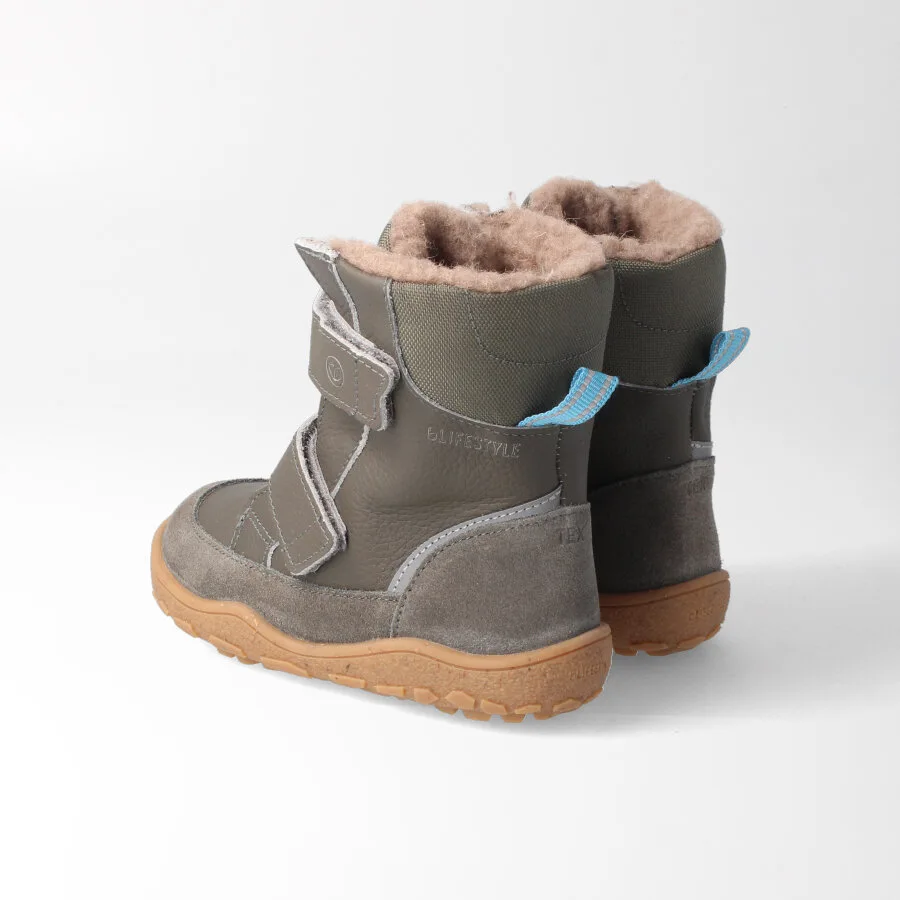 Зимние босоногие ботинки bLIFESTYLE polarfuchsSTYLE — серый, фото 3