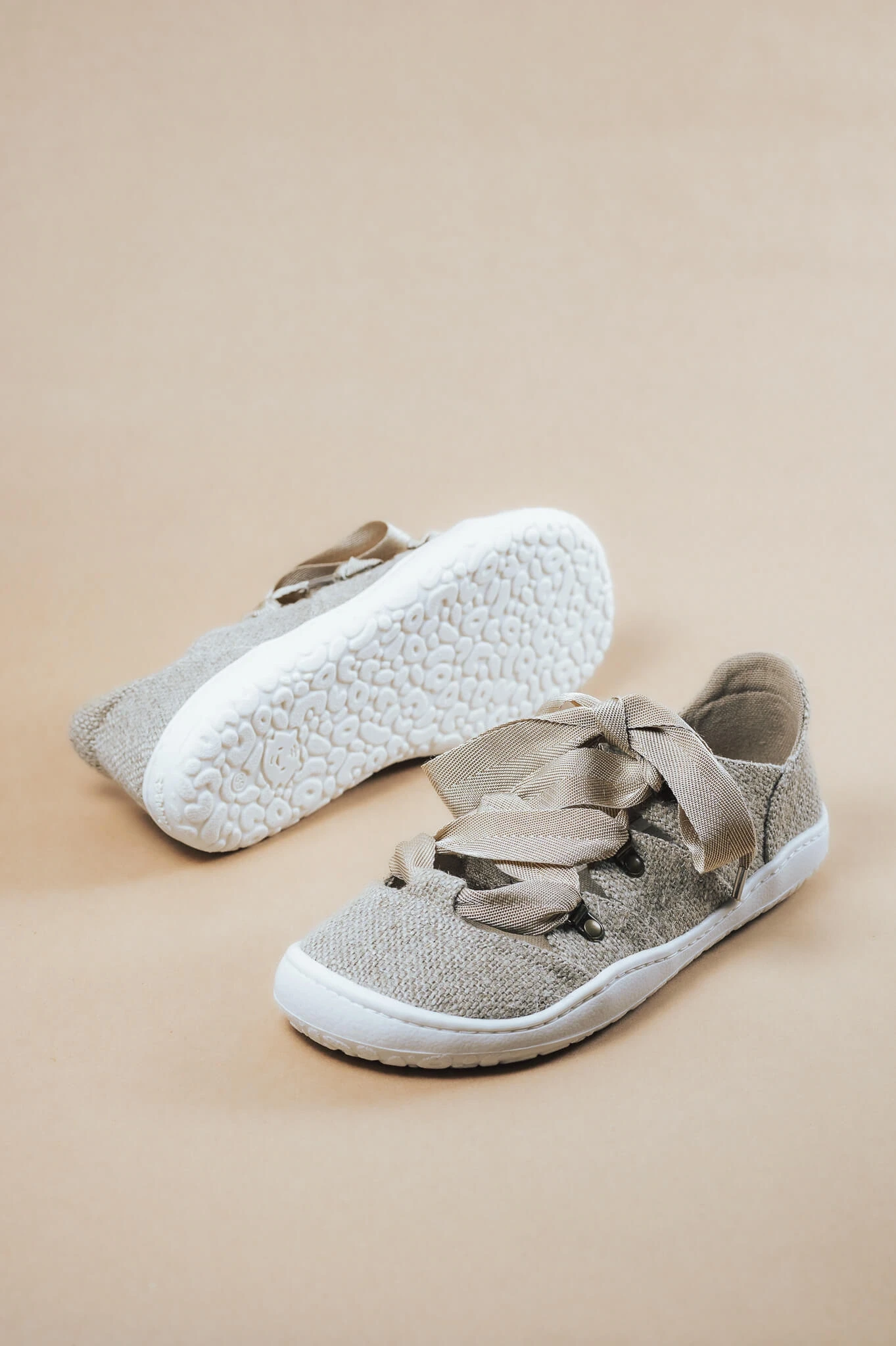 Босоногие сандалии Sambas the bambas Nara — натуральные, фото 3