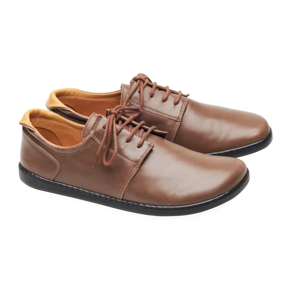 Кроссовки для женщин и мужчин ZAQQ PIQUANT Nappa Dark Brown (тёмно-коричневый цвет) — фото 1 из 16