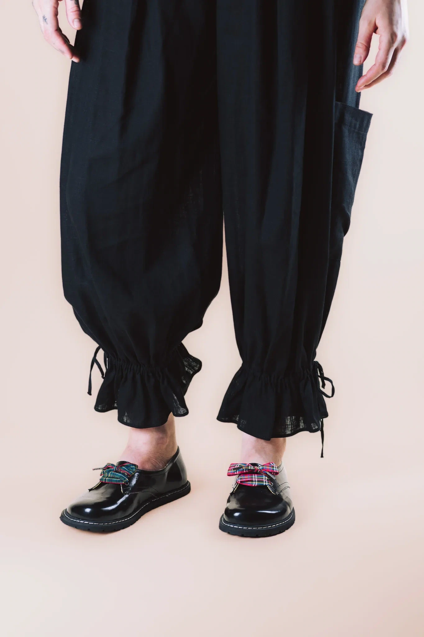 Босоногие туфли Sambas the bambas Lou — чёрные, фото 3