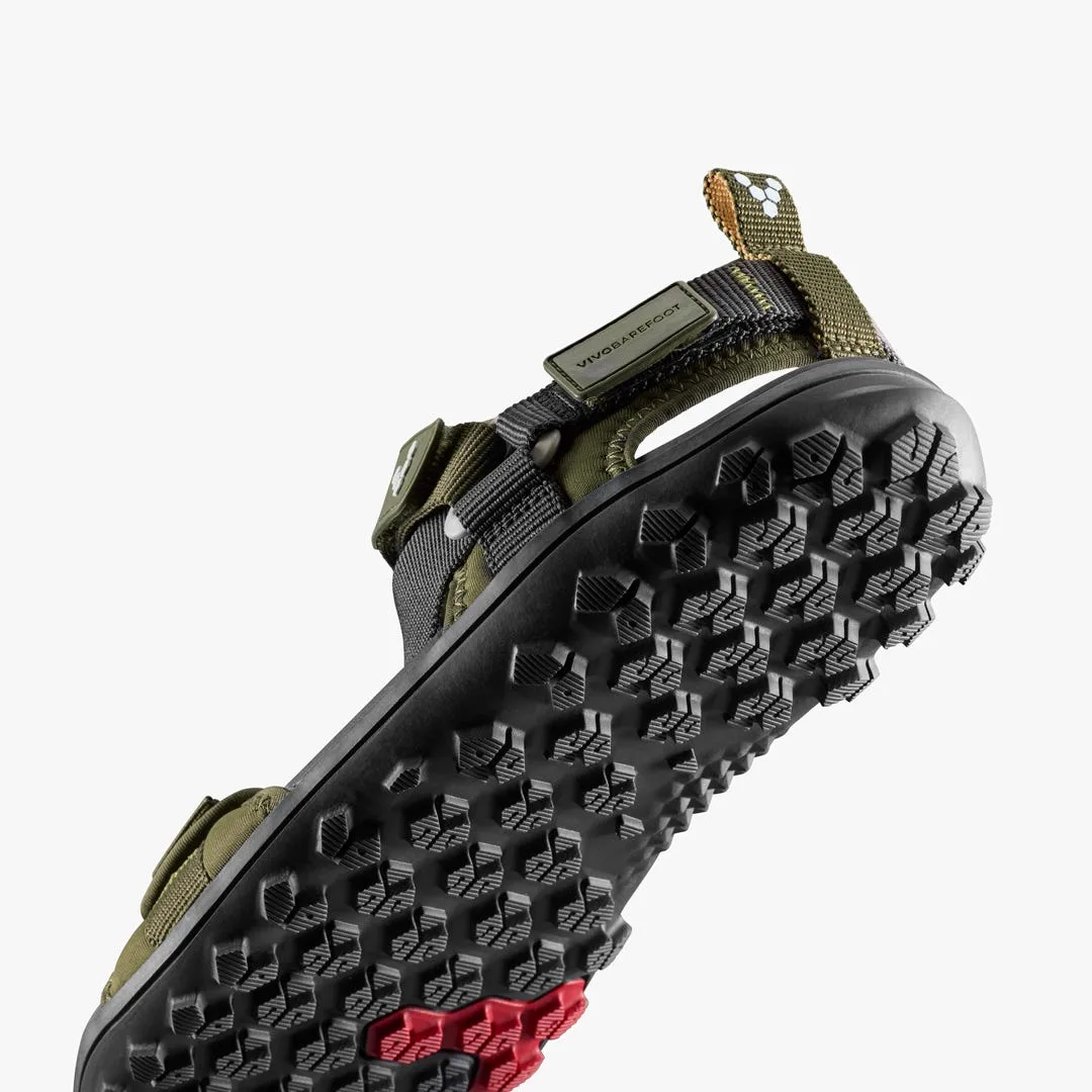 Сандалии Vivobarefoot Tracker Ora Sandal — женская модель, тёмно-оливковый, фото 7