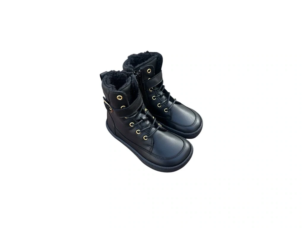 Ботинки Baby Bare Liberty Winter G/W — чёрный (детские), фото 4