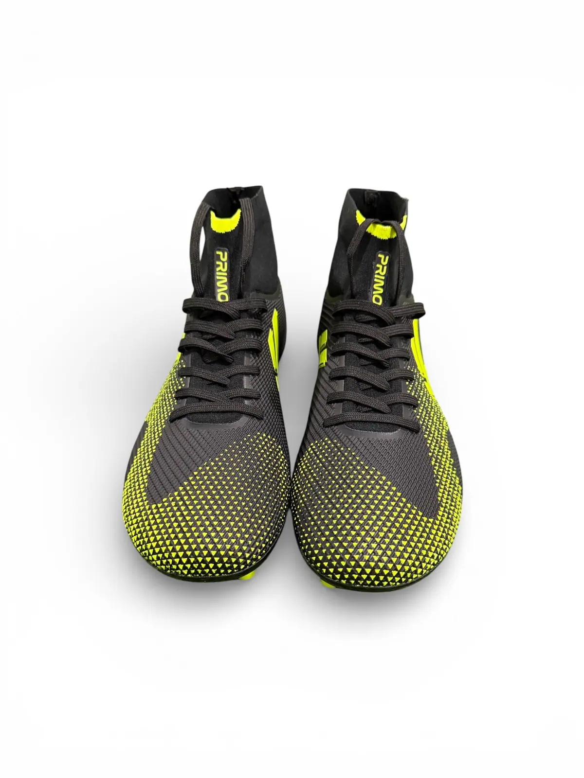 Босоногие футбольные бутсы Free Kickz Primo AG — чёрные с жёлтым, фото 2
