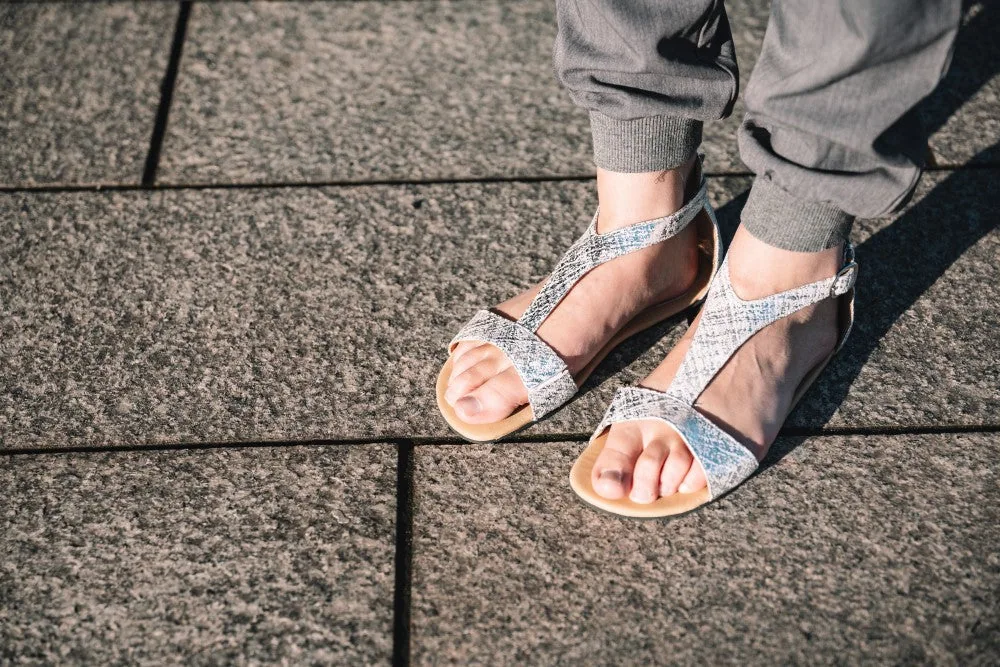 Женские сандалии ZAQQ CLIQ Silver (серебристый цвет), фото 8