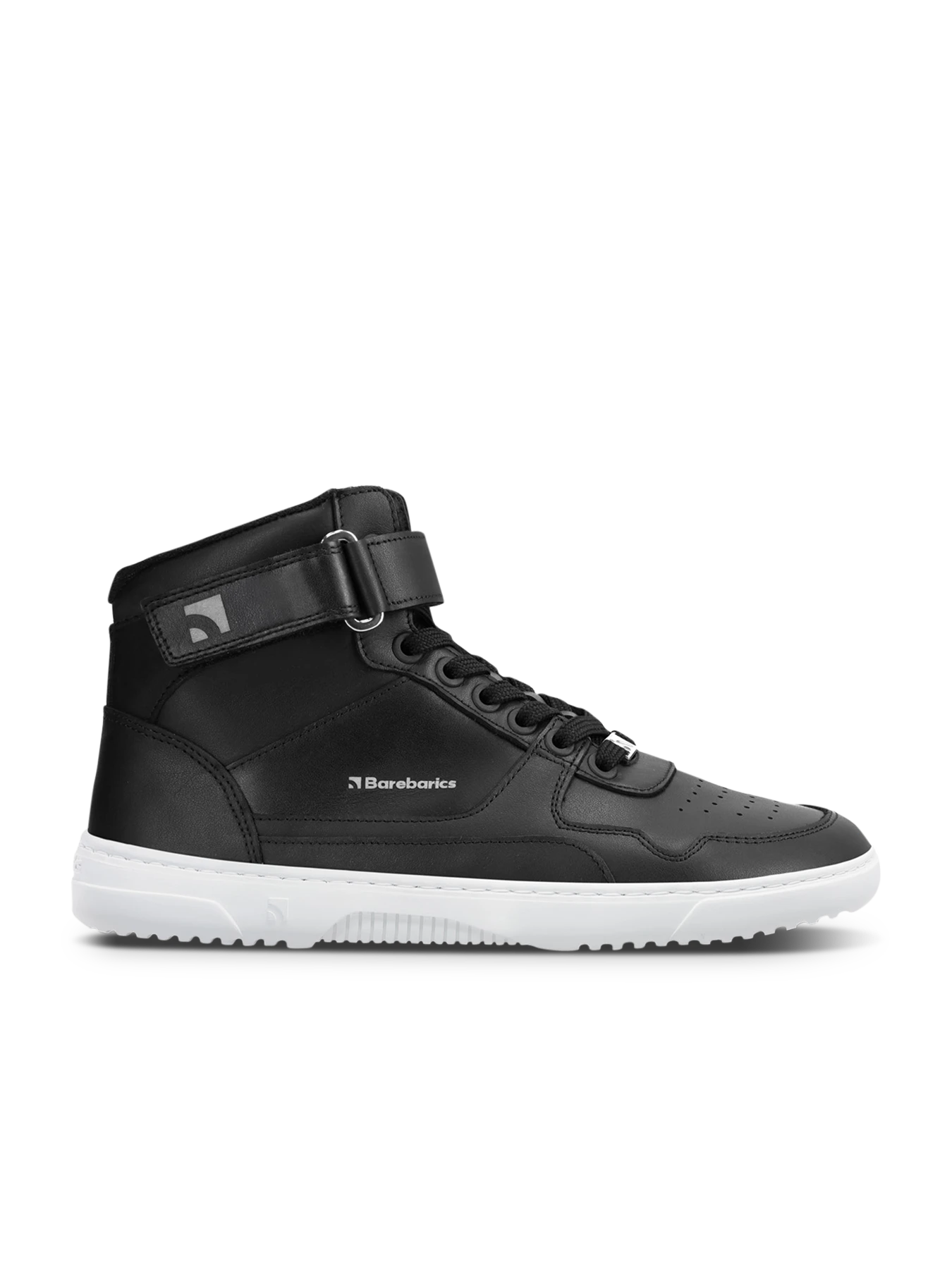 Босоногие кроссовки Barebarics Zing - высокие - чёрный и белый — фото 1 из 9