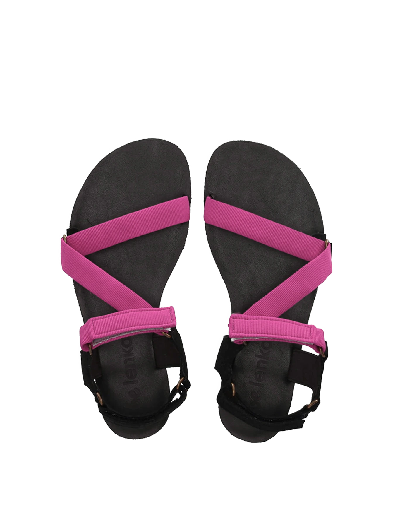 Босоногие сандалии Be Lenka Flexi - фуксия розовый, фото 5