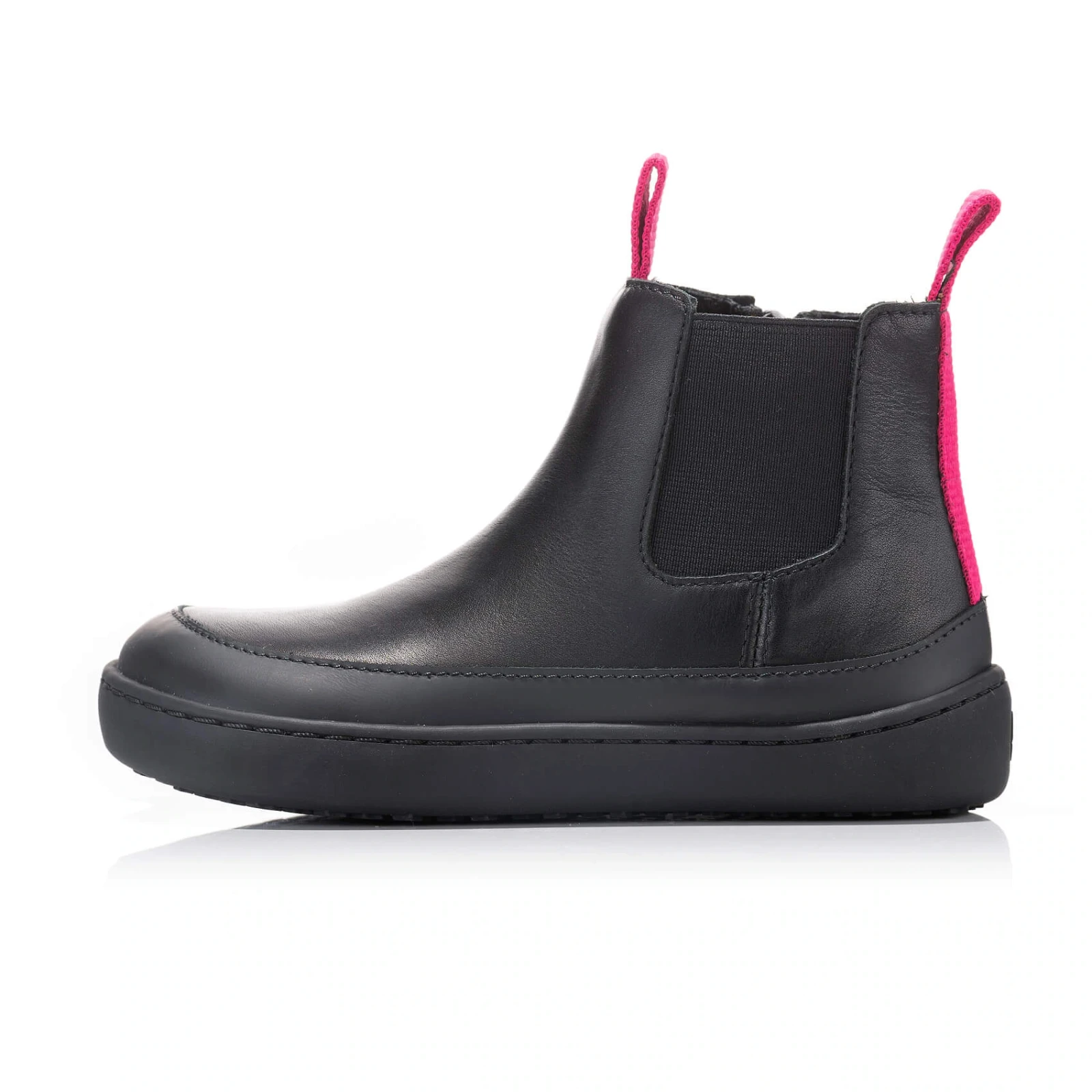 Босоногие ботинки Shapen VICTORY Mini — чёрный и розовый, фото 5