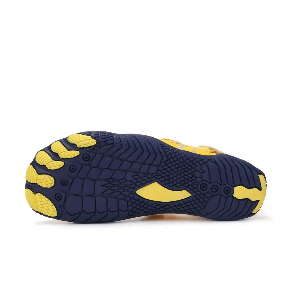 Кроссовки Bearefoot Strappers — Yellow Beam, фото 5