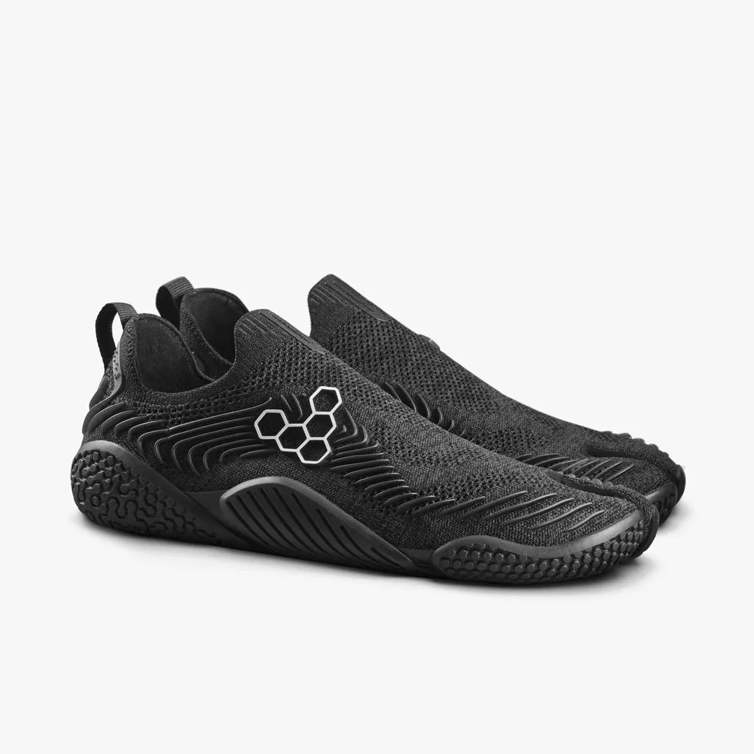 Кроссовки Vivobarefoot Motus Flex Tabi — женская модель, чёрный, фото 4