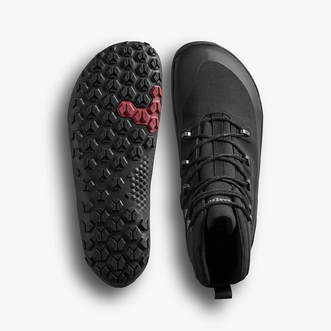 Ботинки Vivobarefoot Tracker Textile AT II — женская модель, чёрный, фото 2