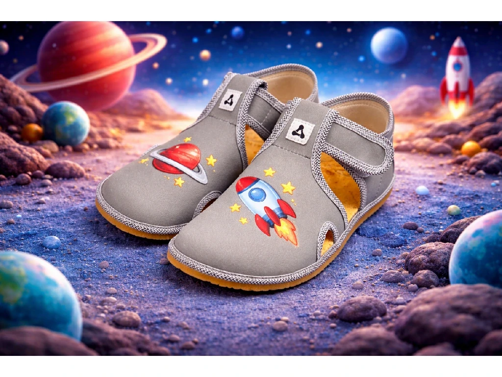 Тапочки Antal Rascal с поддержкой свода — Universe (детские), фото 2