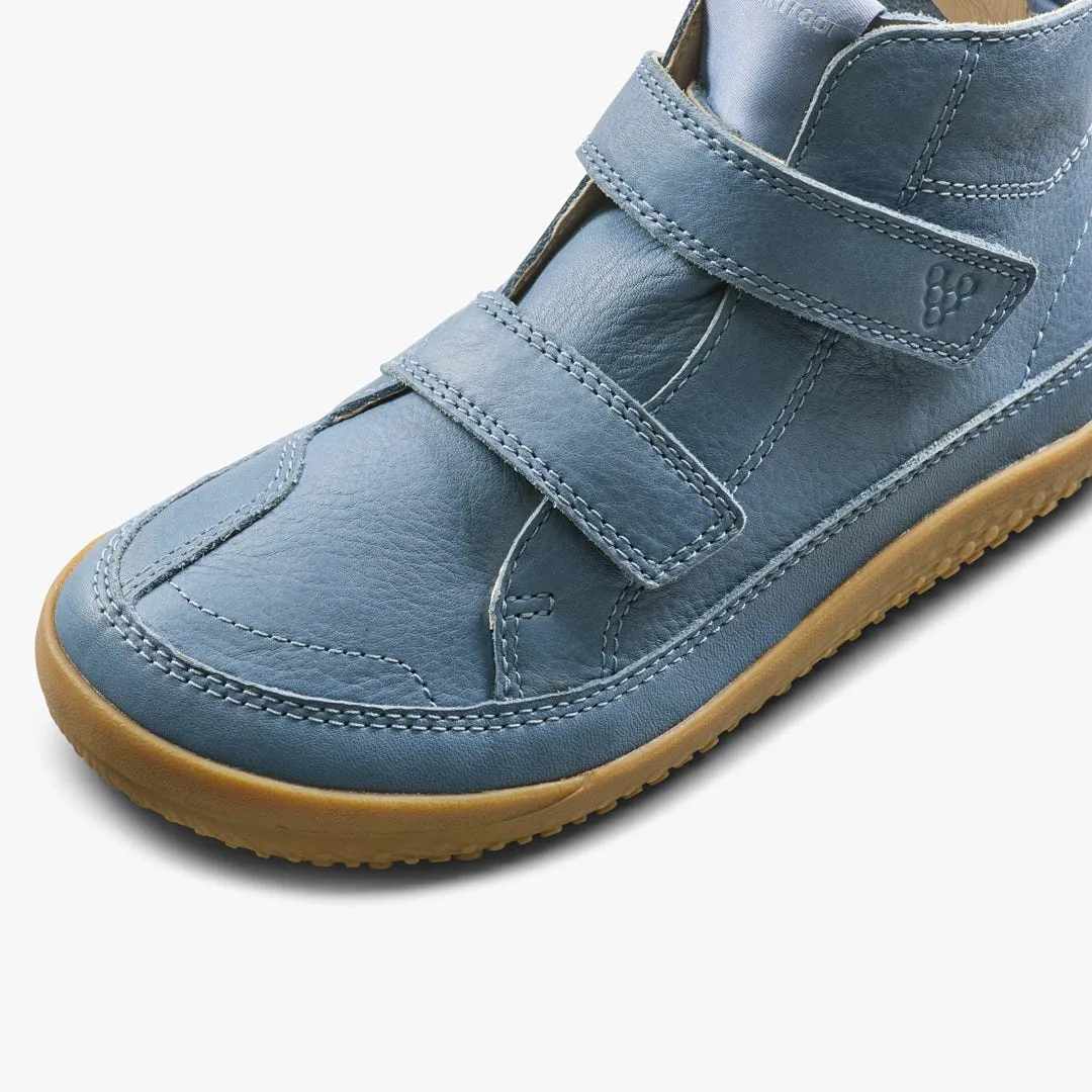 Ботинки Vivobarefoot Gobi Boot — детская модель, индиго, фото 6