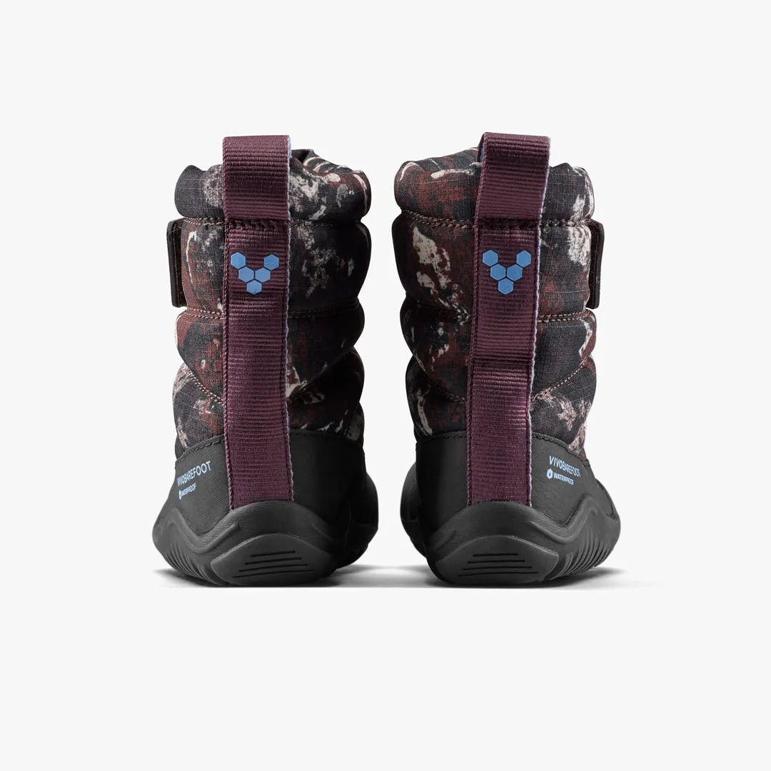 Ботинки Vivobarefoot Tracker Boot AT — для малышей, серо-коричневый с узором, фото 5
